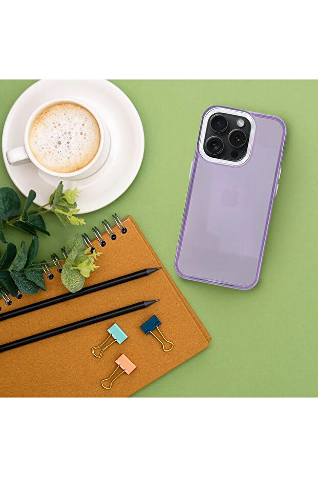 IvoryTear Case for Apple iPhone 16, Purple - 5