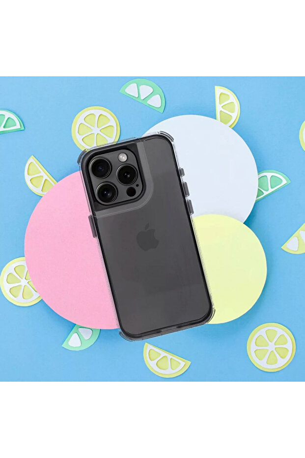 ArrayEX Lucid Case for Apple iPhone 16 Plus, AntiShock, Clear/Black - 5