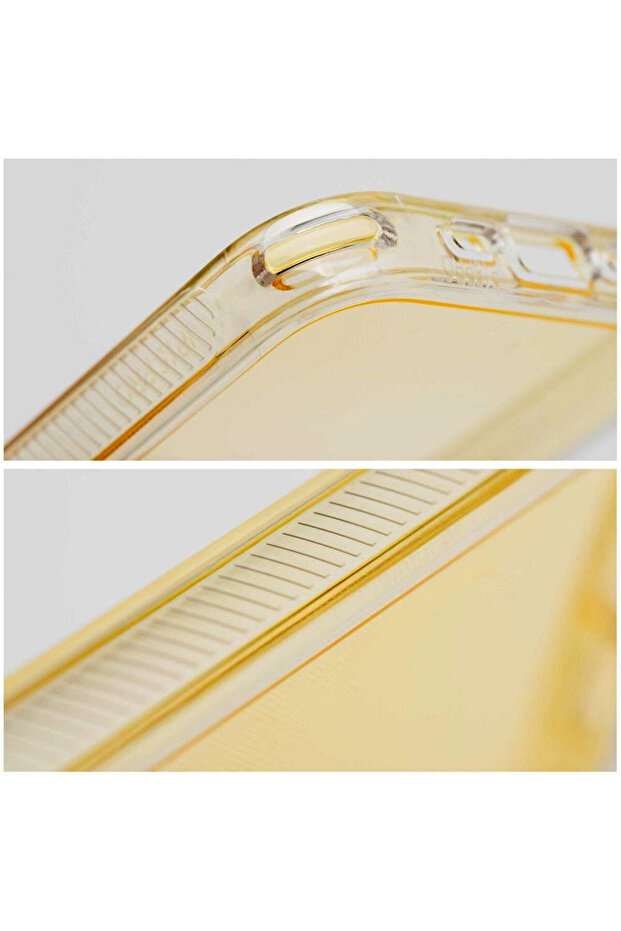 ArrayEX Lucid Case for Apple iPhone 16 Plus, AntiShock, Clear/Yellow - 4