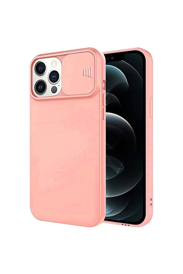 Калъф fixGuard CamShield за iPhone 11 Pro Max, праскова - 1