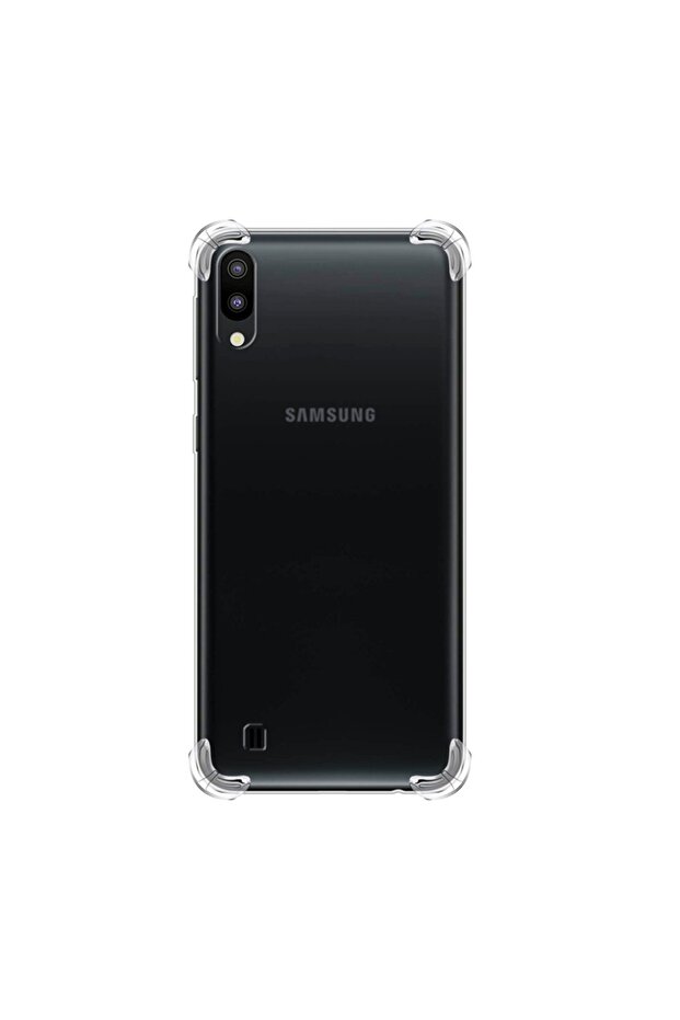 Top-Grade AntiShock Case for Samsung Galaxy A10, Transparent - 1