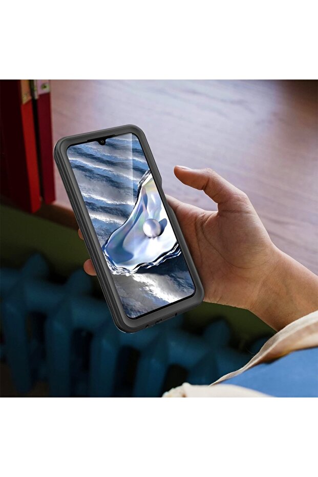 Underwater Protective Case for iPhone 15 Plus, Waterproof, Black - 5