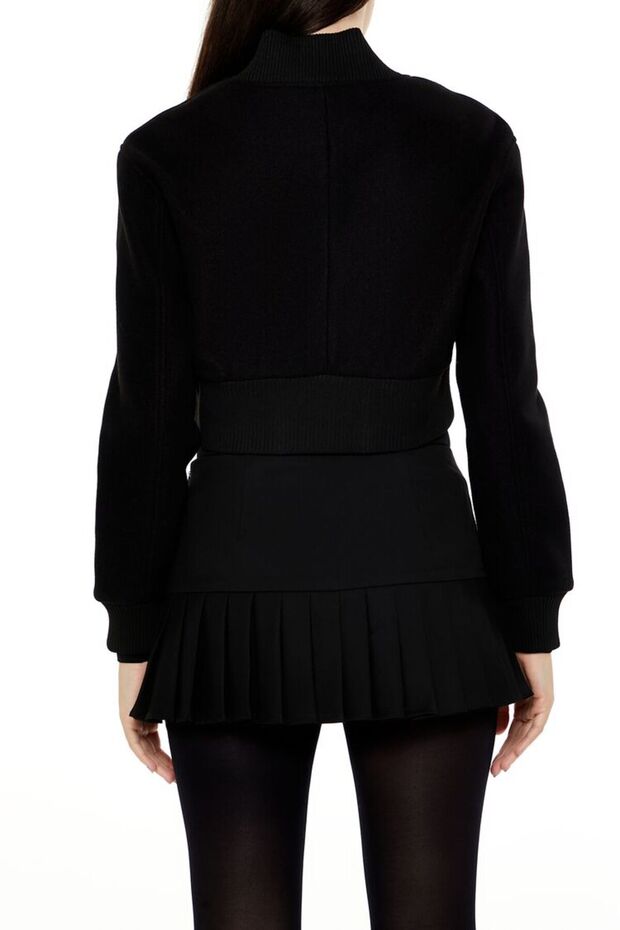 Fermuarlı Bomber Ceket - 3