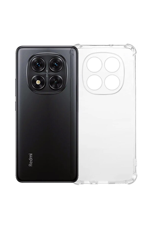 Husa Top-Grade AntiShock pentru Xiaomi Redmi Note 14 Pro, Transparent - 1