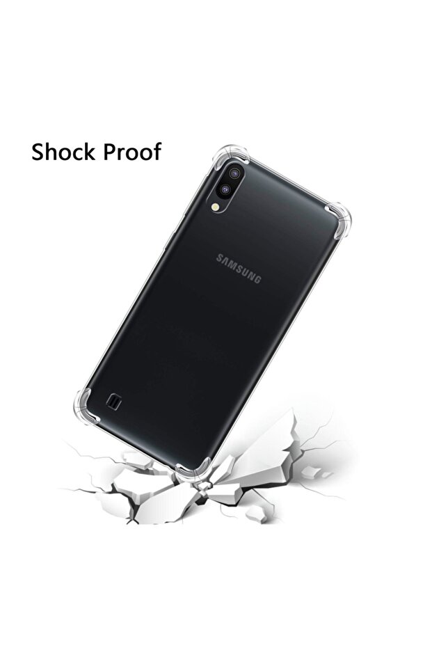 Top-Grade AntiShock Case for Samsung Galaxy A10, Transparent - 2