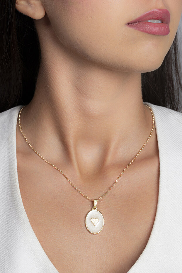 Gold Plated Heart Necklace