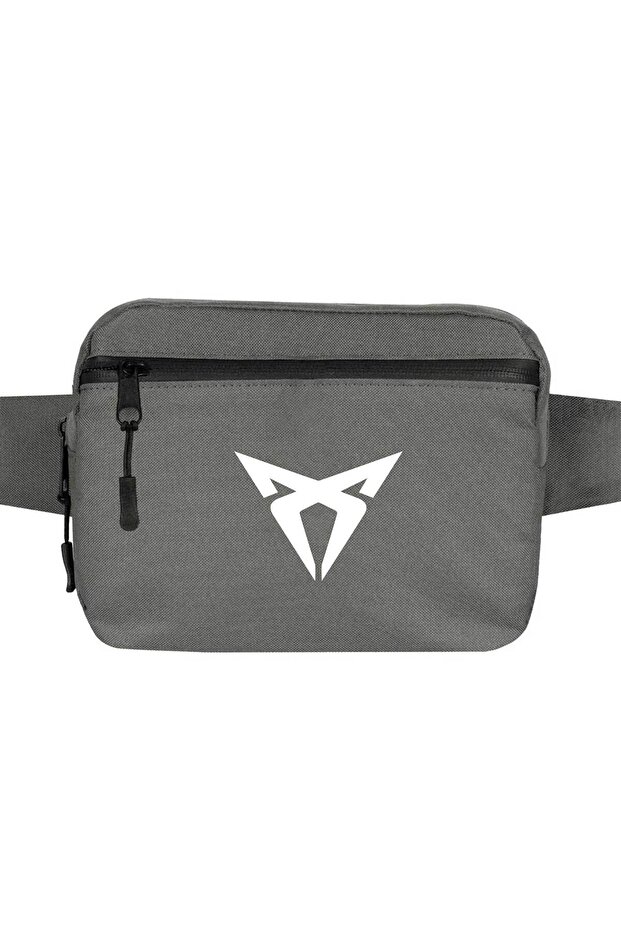 Kupra Logo Bell Bag Gray Color