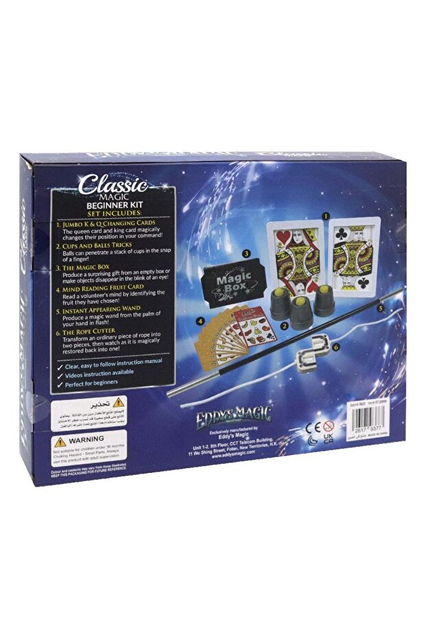 Eddy's Magic Master Magic Beginner Kit 10 Tricks Educational Activity Set - 3