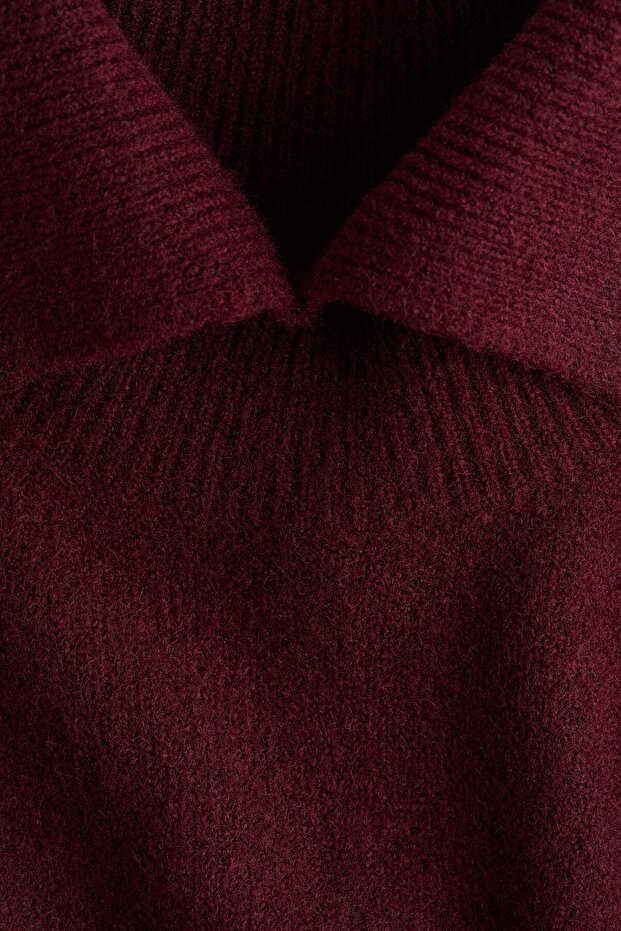 Balıkçı Yaka Kazak - 5