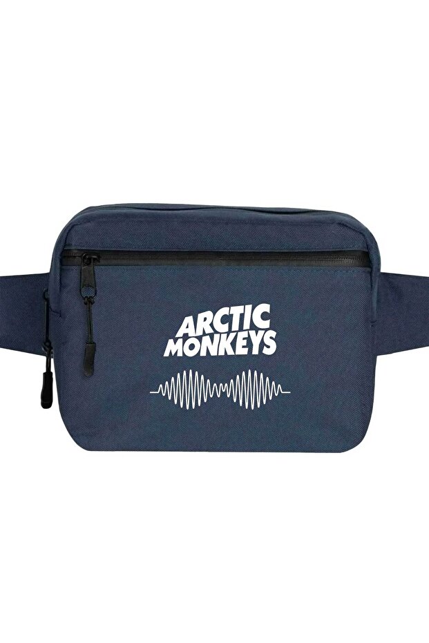 حقيبة الخصر Arctic Monkeys-2 باللون الأزرق الداكن