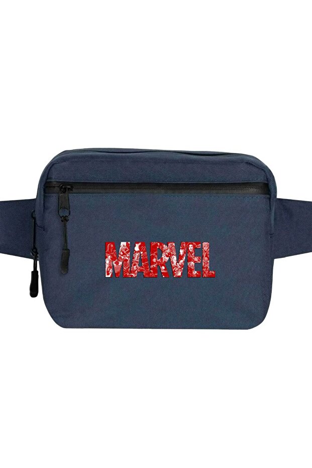 حقيبة الخصر Marvel Heroes In Post 3 باللون الأزرق الداكن