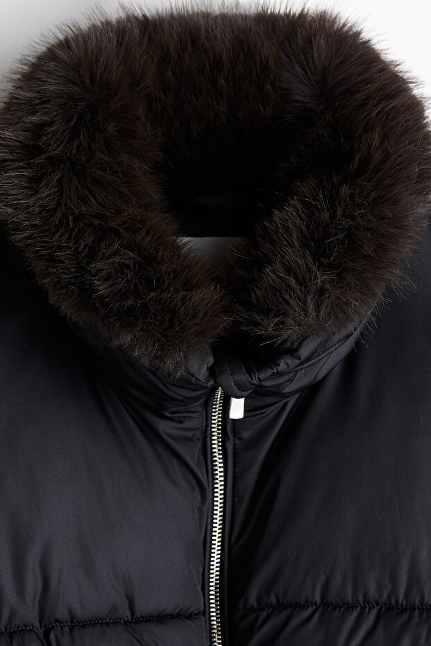 Oversize Pofuduk Ceket - 7