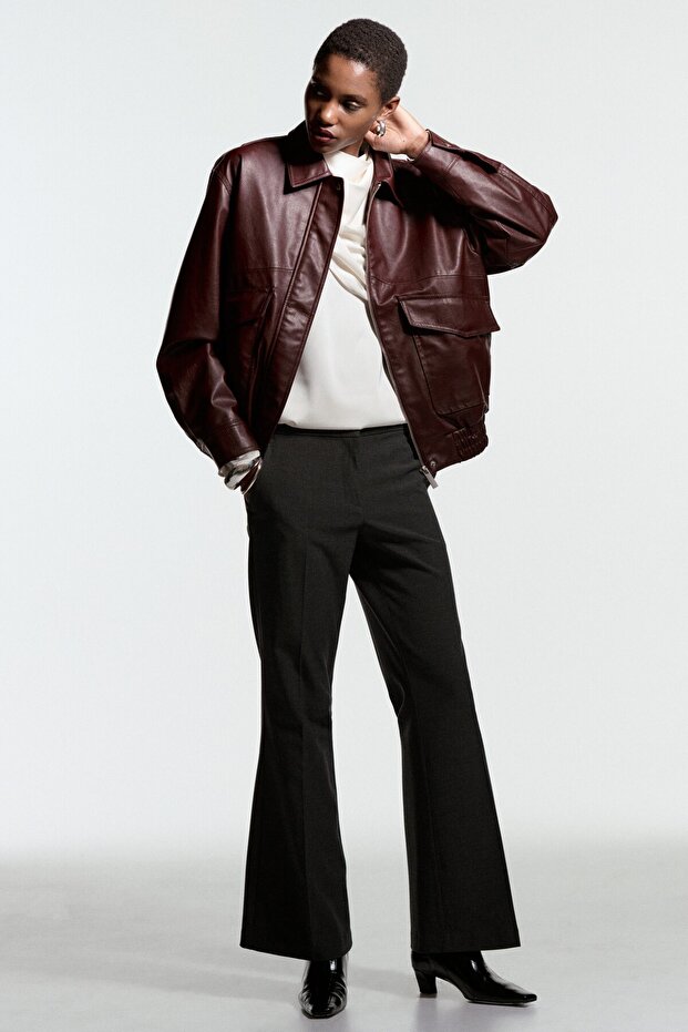 İspanyol Paça Şık Pantolon - 2