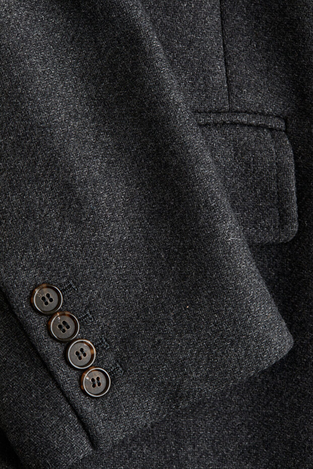 Yün Karışımlı Kaban - 7