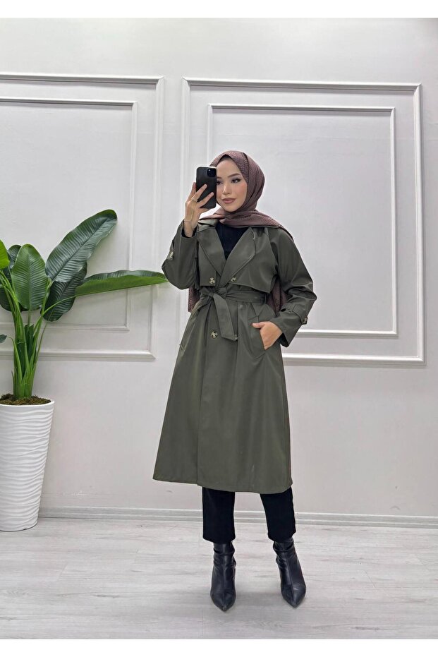 MEVSİMLİK TRENÇKOT - 1