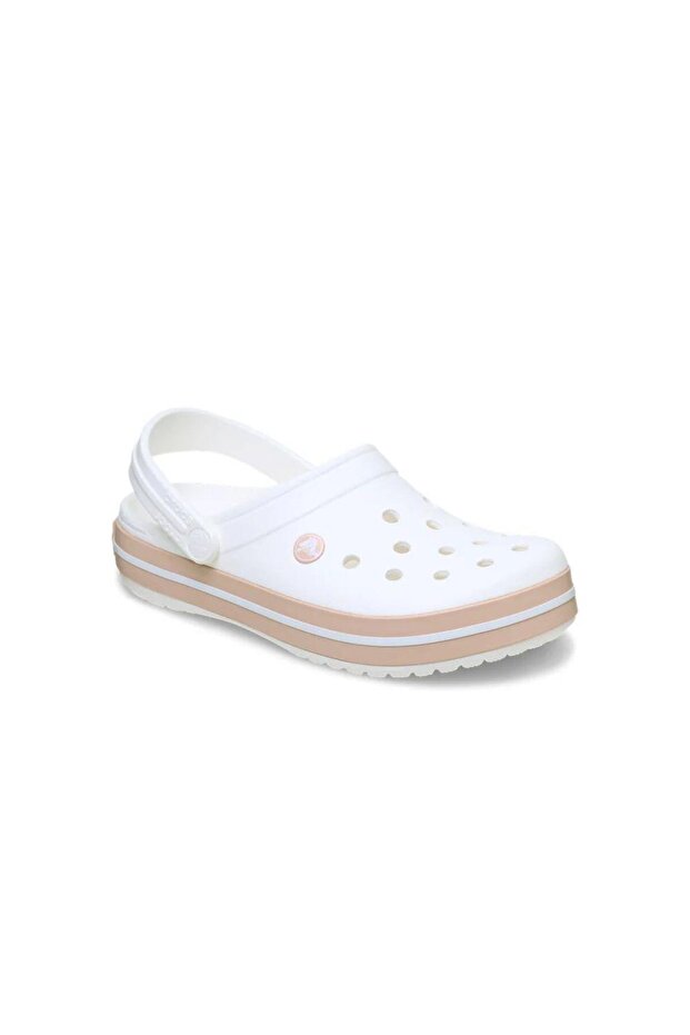 papuci crocband albi - 1