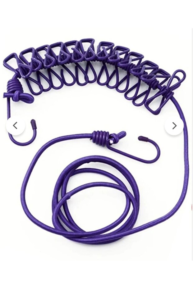 Latched Portable Elastic Balcony Hallway Home Corridor Bedroom Office Laundry Hanging Rope