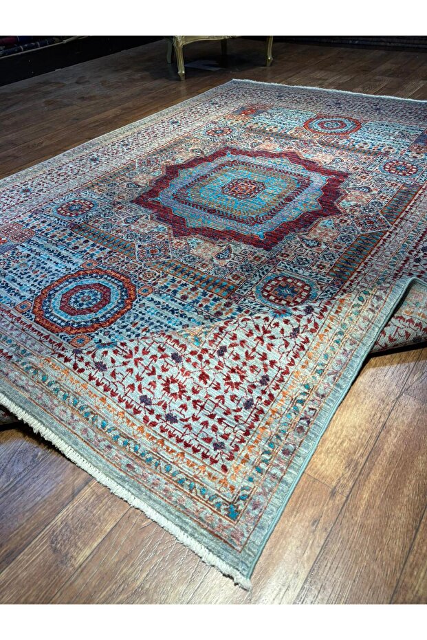 El dokuma Afgan halısı - 2