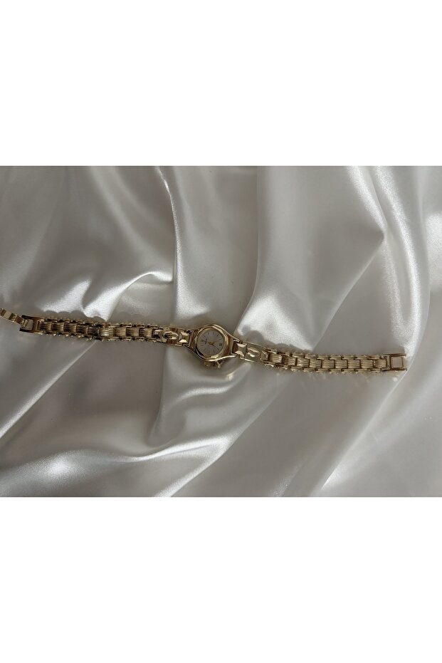 Charmlı Gold Saat - 3