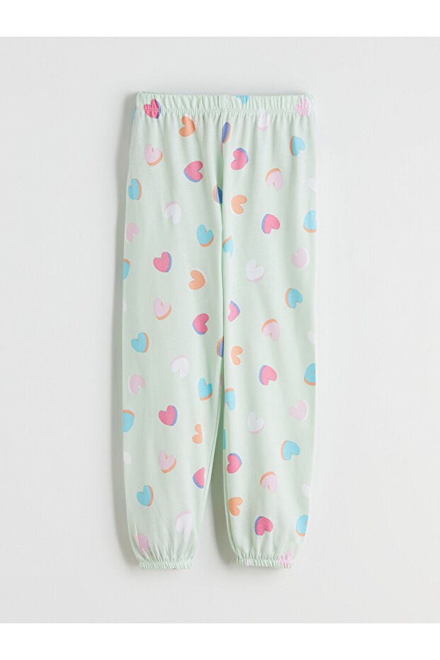Bisiklet Yaka Kız Çocuk Pijama - 5