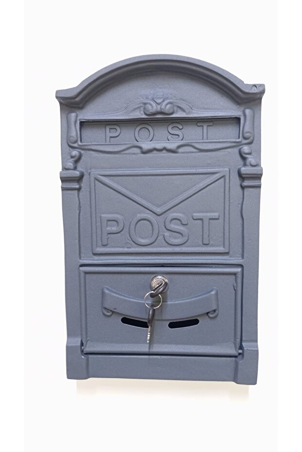 Döküm Posta Kutusu POST Antrasit - 1