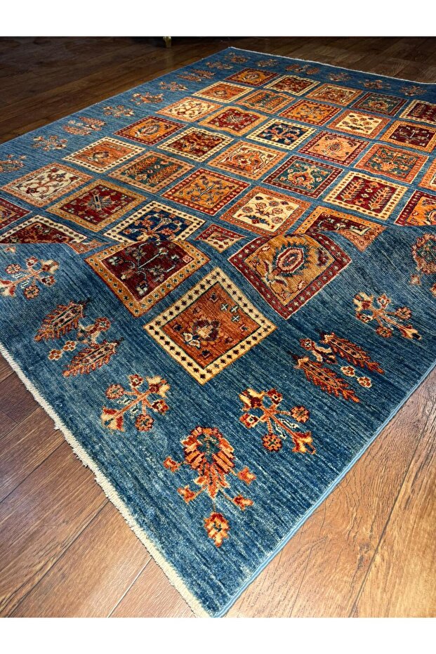 El dokuma Afgan halısı - 2