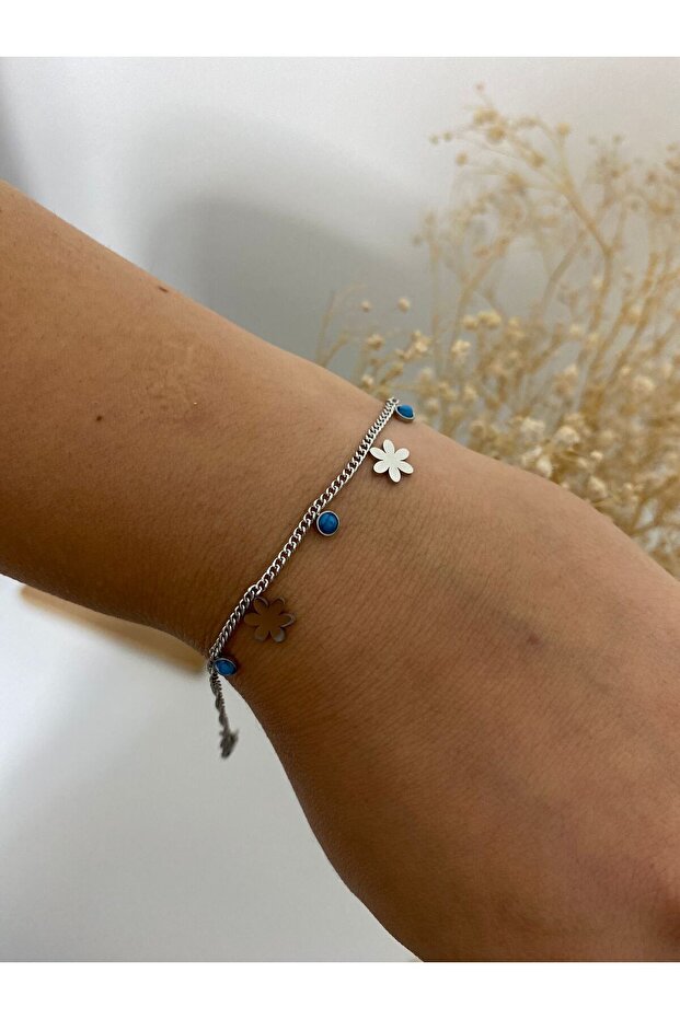 Minimal Detailed Steel Bracelet