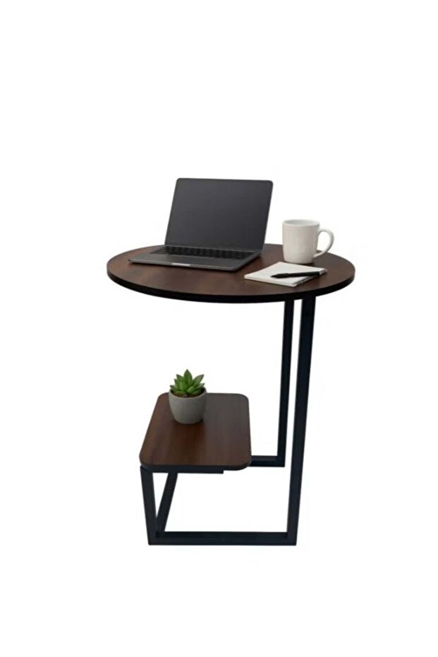 Modern Multi-Purpose Side Table - Small Double Coffee Table - 1