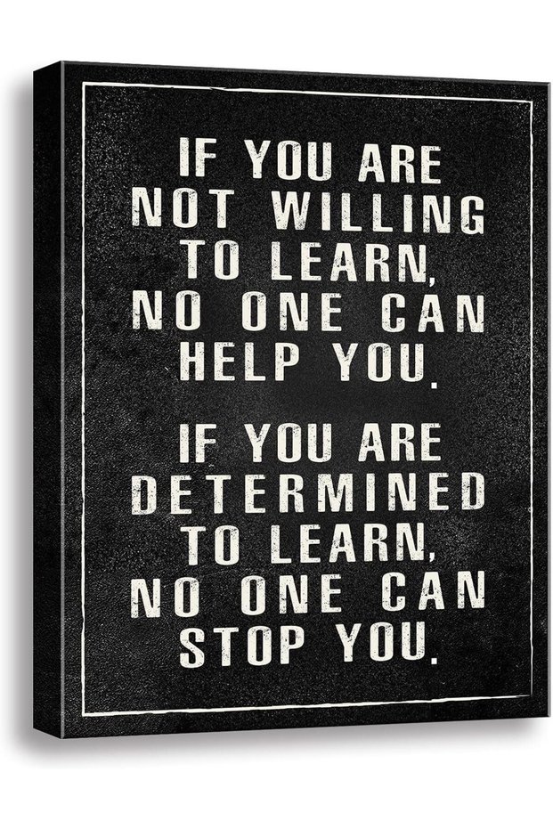 Motivational Wall Art – 30x40 cm Positive Quote Poster for Office & Home Décor