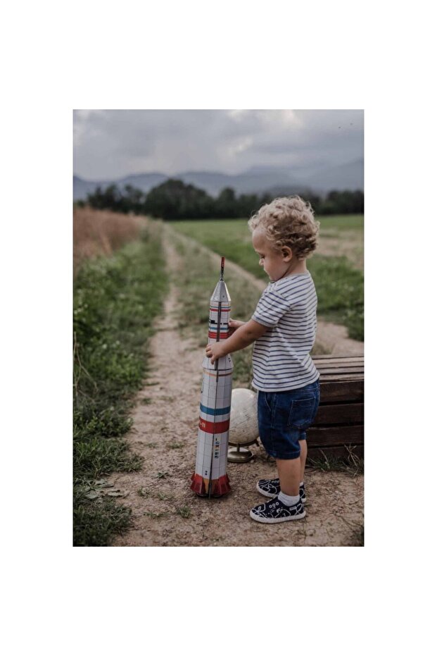 Model 3D de construit - Rachetă spațială, SASSI, 6 ani+ - 7