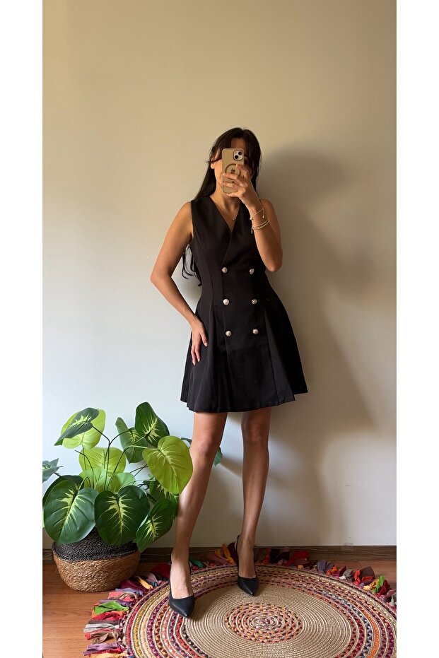 Blazer Elbise - 5