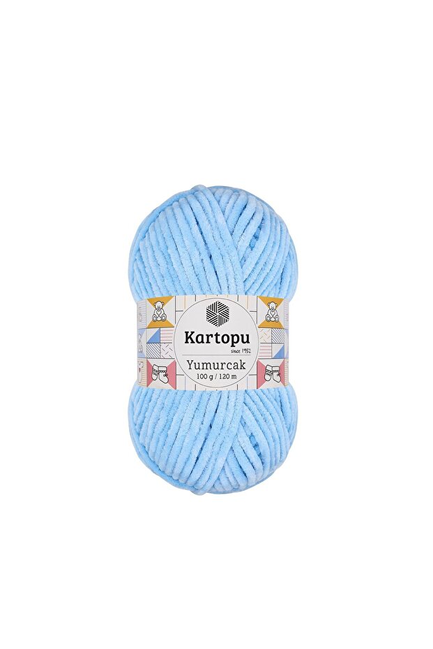 5 Pieces Yumurcak Knitting Yarn K540 Blue