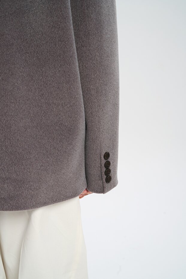 Runa Oversize Gri Blazer - 7