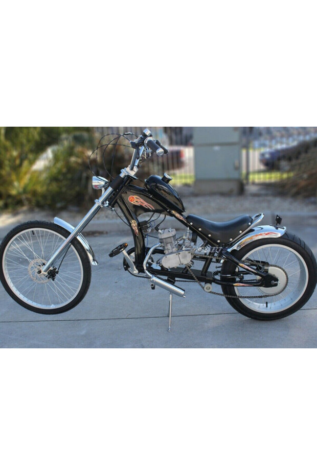 Simple bicycle engine 80cc Gray (without accessories) - 3