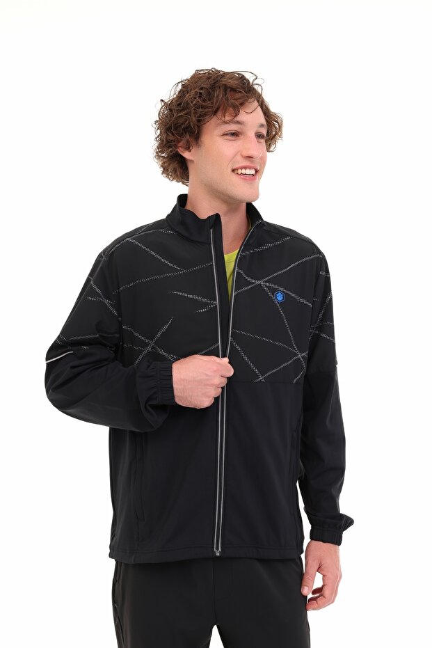 ML CUMIC 18M-PRF1-07 5PR Siyah Erkek Eşofman Üstü - 1