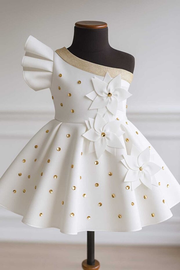 23 April Floral Evening Dress