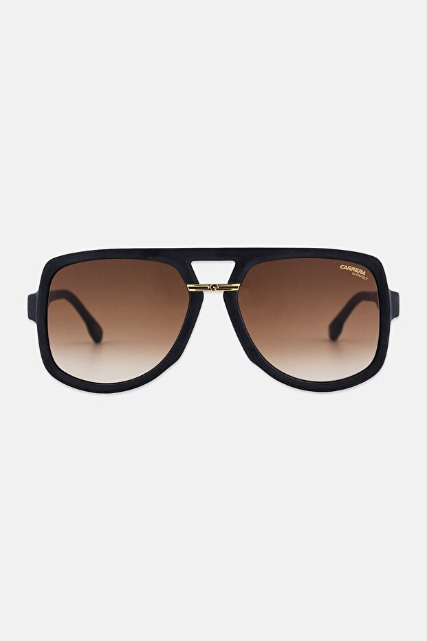Men 207884I465986 Aviator Sunglasses, Black