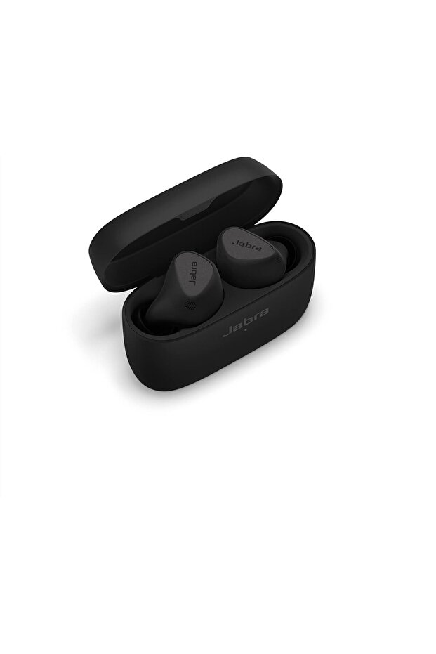 Elite 5 with Hybrid Active Noise Cancellation (ANC), 6 built-in Mics - Titanium Black