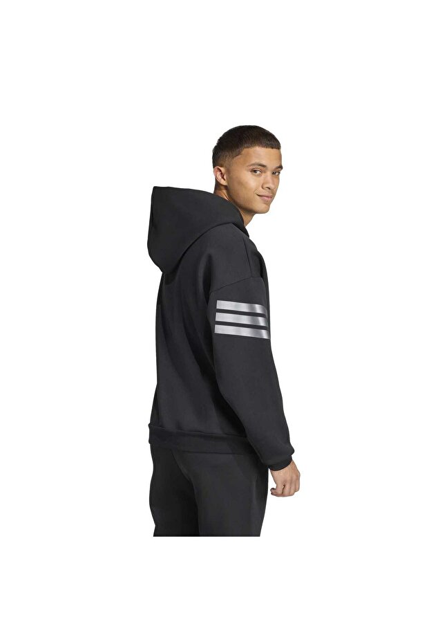 M FI 3S HD HLD Erkek Siyah Sweatshirt JX1956 - 4