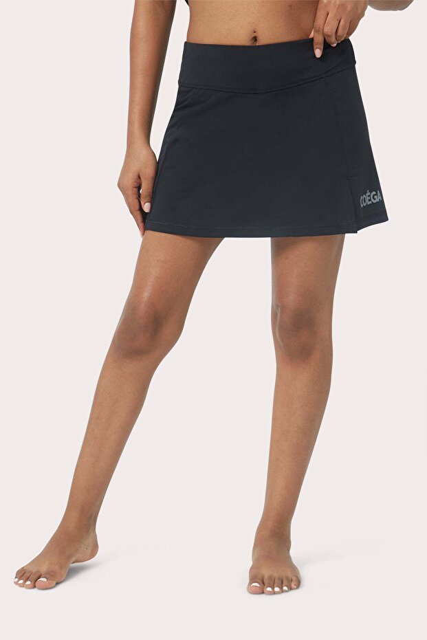 Ladies Swim Skort - Black