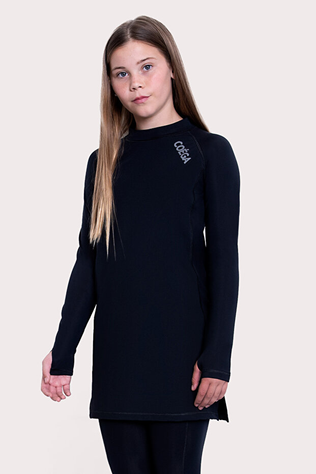 Girls Youth Tunic - Black