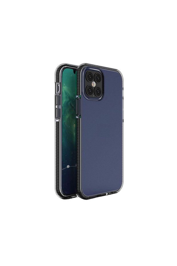 Hey polyurethane case compatible with Apple Iphone 12 Mini Black - 1