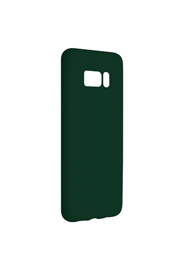 Double Structure Protective Case for Samsung Galaxy S8 Plus, Microfiber, Oxford Green - 2