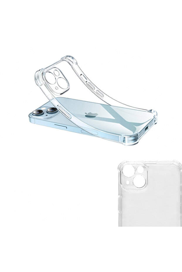 Husa din silicon pentru Apple, Iphone, 14, Plus, Transparent - 3