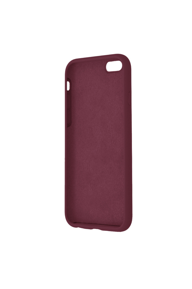 Double Structure Protective Case for iPhone 6 / 6s, Microfiber, Matte Cherry - 3