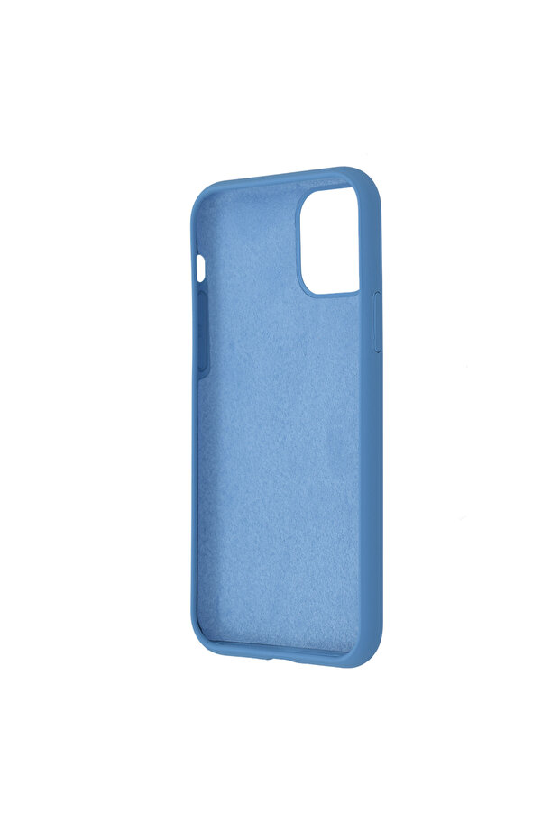 Double Structure Protective Case for iPhone 11 Pro, Microfiber, Royal Blue - 3