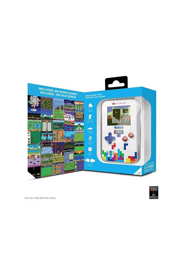 Go Gamer Tetrıs Retro Konsol 301 Oyun Con.Marc-7029 - 6