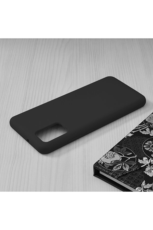 Double Structure Protective Case for Samsung Galaxy A02s, Microfiber, Titanium Black - 5