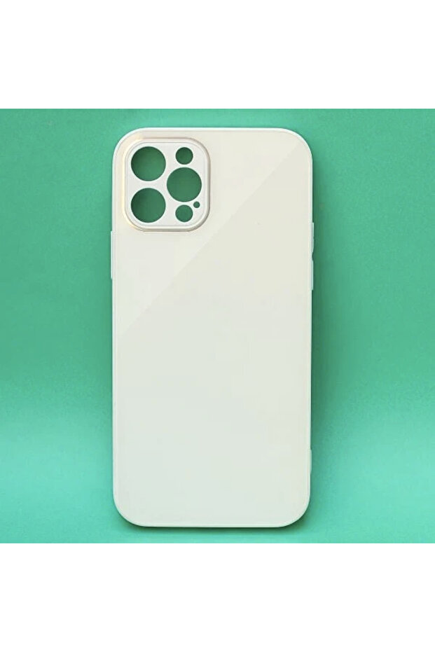 Silicone Case for Apple Iphone 14, Microfiber, Camera Protection, White - 3