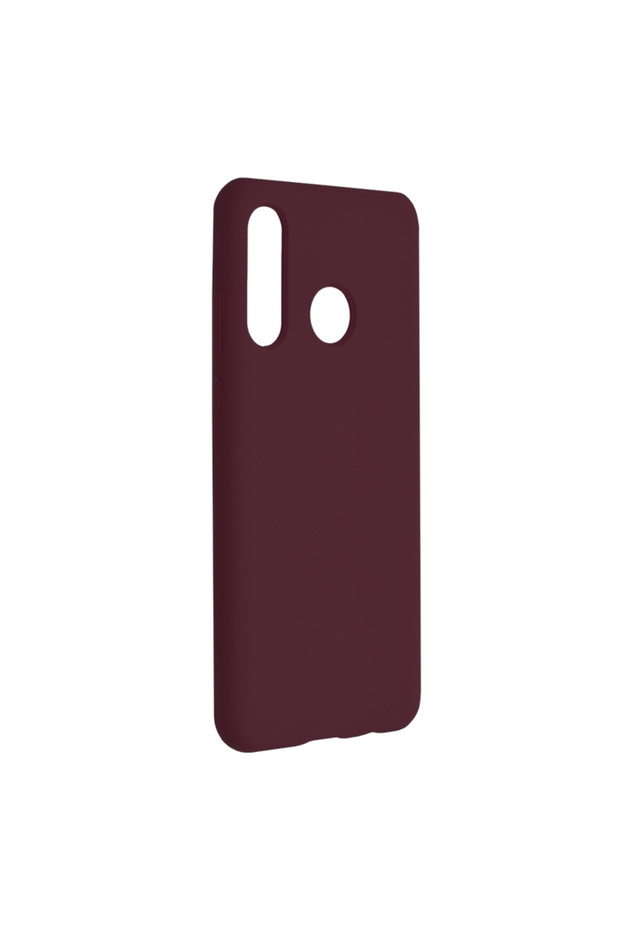 Double Structure Protective Case for Huawei P30 lite, Microfiber, Matte Cherry - 2